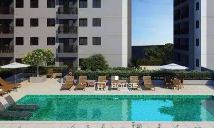 Apartamento com 2 dormitórios à venda, 37 m² por R$ 340.667,75 - Jaguaré - São Paulo/SP