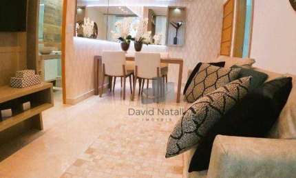 Apartamento com 3 dormitórios à venda, 76 m² por R$ 1.114.135,53 - Praia de Itapoã - Vila Velha/ES