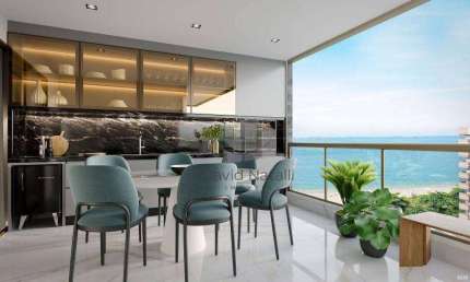 Apartamento com 4 dormitórios à venda, 101 m² por R$ 1.355.240,87 - Praia da Costa - Vila Velha/ES