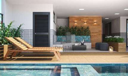 Apartamento com 1 dormitório à venda, 39 m² por R$ 624.863,91 - Praia de Itaparica - Vila Velha/ES