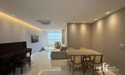 3 Quartos com Suíte | 107m² | Andar Alto na Praia do Canto