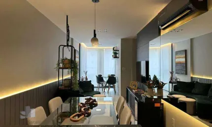 Apartamento com 2 dormitórios à venda, 72 m² por r$ 1.350.000,00 - praia do canto - vitória/es