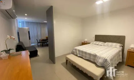 Studio mobiliado para alugar - barro vermelho - vitória/es