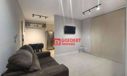 Apartamento Condomínio First Studio com 1 dormitório à venda, 38 m² por R$ 373.000 - Vila Augusta - Guarulhos/SP