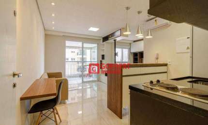 Apartamento Studio Condomínio Cidade Maia com 1 dormitório para alugar, 38 m² por R$ 2.853/mês - Jardim Flor da Montanha - Guarulhos/SP