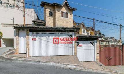 Sobrado com 2 suítes e 2 vagas 127 m² - venda por R$ 650.000 ou aluguel por R$ 2.886/mês - Vila Rosália - Guarulhos/SP