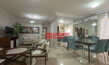Apartamento Edifício Butterfly com 3 dormitórios para alugar, 118 m² por R$ 7.475/mês - Centro - Balneário Camboriú/SC