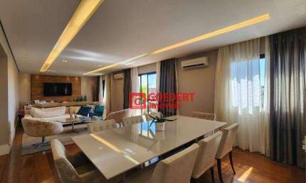 Apartamento Condomínio Ilha da  Madeira com 3 dormitórios 3 suítes para alugar, 168 m² por R$ 12.075/mês - Macedo - Guarulhos/SP  MOBILIADO!!