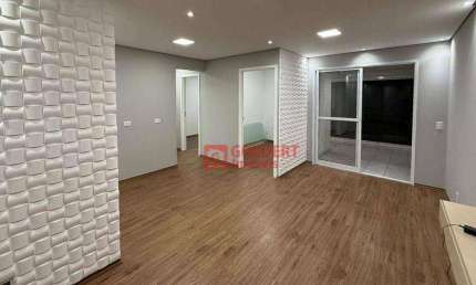 Apartamento Condominio The Gate com 3 dormitórios à venda, 77 m² por R$ 850.000 ou aluguel por R$ 5.250/mês - Jardim Flor da Montanha - Guarulhos/SP