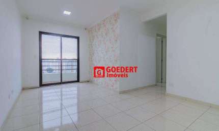 Apartamento Condomínio Ville Mediterraneé com 3 dormitórios para alugar, 75 m² por R$ 3.393/mês - Vila Augusta - Guarulhos/SP