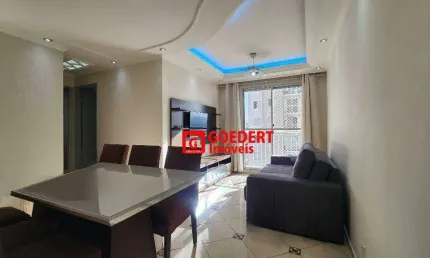 Apartamento Condomínio Bem Viver com 3 dormitórios para alugar, 68 m² por R$ R$ 3.072/mês - Vila das Bandeiras - Guarulhos/SP