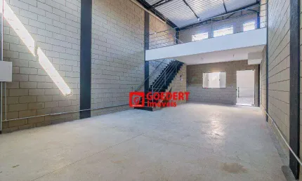 Galpão novo para alugar, 125 m² por r$ 5.845/mês - vila barros - guarulhos/sp