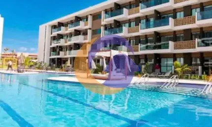 Flat com 1 quarto à venda na Praia De Muro Alto, Porto de Galinhas, Ipojuca