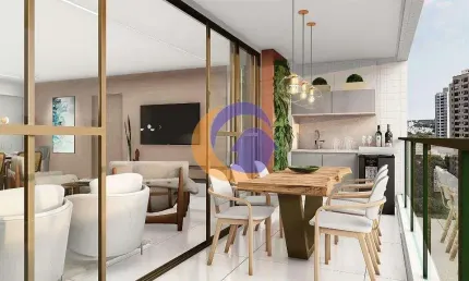 Apartamento com 4 quartos à venda na Avenida Dezessete de Agosto, 2152, Casa Forte, Recife
