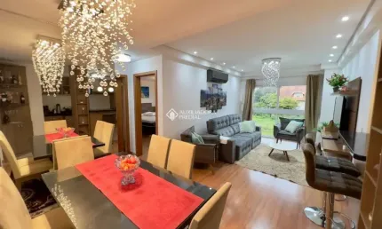 Apartamento com 2 quartos à venda na Rua Mirico Leobet, 60, Dutra, Gramado, 75 m2 por R$ 920.000