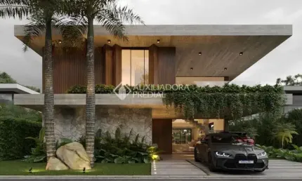 Casa em condomínio fechado com 5 quartos à venda na avenida paraguassu, 71, marina, xangri-lá, 456 m2 por r$ 5.854.000