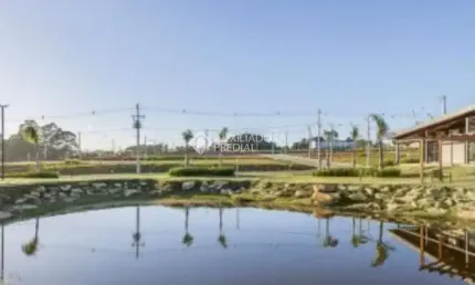 Terreno em condomínio fechado à venda na Estrada Caminho do Meio, 2771, Vila Augusta, Viamão, 300 m2 por R$ 200.000