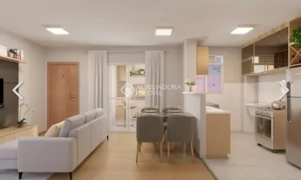 Apartamento com 2 quartos à venda na rua reverendo olavo nunes, 350, parque santa fé, porto alegre, 47 m2 por r$ 250.000