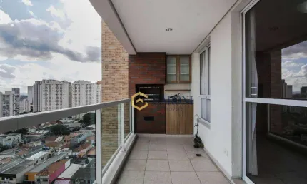 Locacao- Apartamento com 3 dormitórios, varanda gourmet,  para alugar, 110 m² - Vila Leopoldina - São Paulo/SP