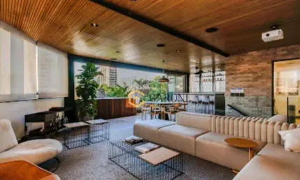 Elegância, modernidade e conforto em Pinheiros! Cobertura duplex!