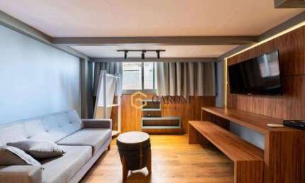 Apartamento duplex com 1 quarto à venda, 35 m² - Vila Madalena - São Paulo/SP
