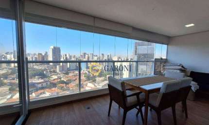 Apartamento com 57m² um quarto, uma vaga em Condomínio Alto Padrão em Pinheiros SP