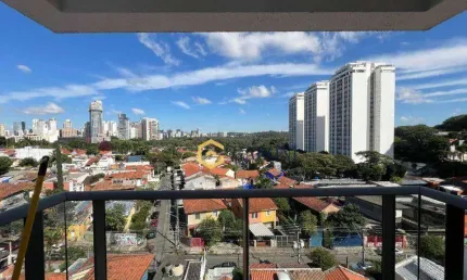 Apartamento na Vila Madalena com 34m², 1 suíte, 1 vaga e depósito