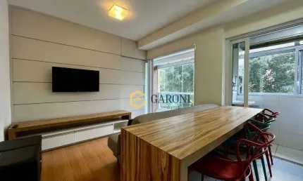 Studio com 1 dormitório para alugar, 35 m² por R$ 4.694,00/mês - Campo Belo - São Paulo/SP