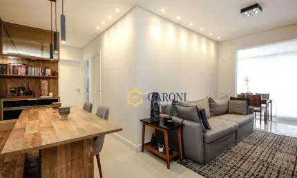 Apartamento à venda, 66 m² por r$ 870.000,00 - vila anastácio - são paulo/sp