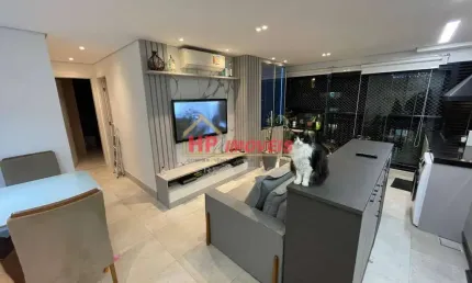 Apartamento para venda no piscine home resort com 63m², osasco.