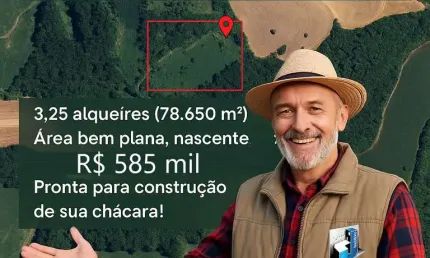 Terreno rural à venda em itapetininga – bairro passa três