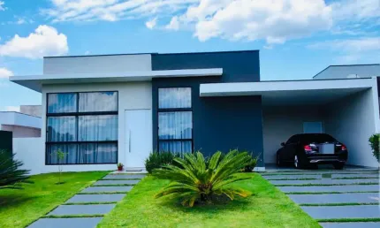 Linda casa a venda no Condomínio Ninho Verde Eco Residence II - Pardinho/SP.