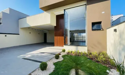 Casa nova e moderna à venda, 155m² por r$ 930.000 - portal ville azaleia - boituva/sp