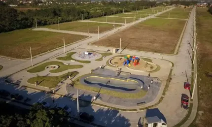 Terreno em condomínio fechado à venda na sc 434, 135, campo d'una, imbituba por r$ 314.300