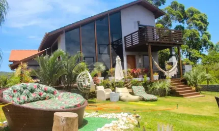 Casa em condomínio fechado com 3 quartos à venda na do Cedro, 1, Ibiraquera, Imbituba por R$ 1.300.000