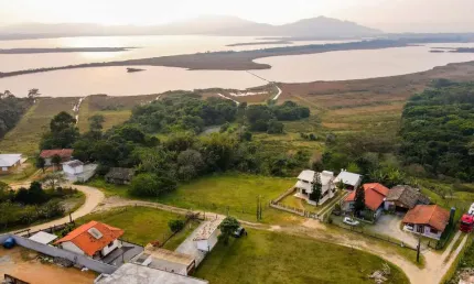 Terreno em condomínio fechado à venda na rodovia sc - 434, 12, encantada, garopaba por r$ 700.000