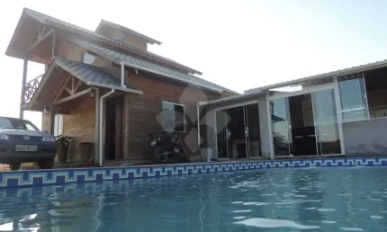 Casa em condomínio fechado com 4 quartos à venda na Divina Providencia, 1, Arroio Rosa, Imbituba por R$ 600.000