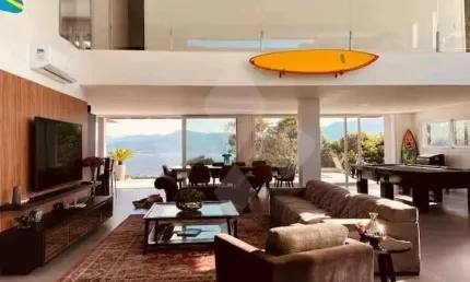 Casa em condomínio fechado com 6 quartos à venda na Geral da Praia da Ferrugem, 1000, Capão, Garopaba por R$ 4.900.000