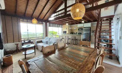 Casa em condomínio fechado com 3 quartos à venda na do Morro, 3, Capão, Garopaba por R$ 1.280.000