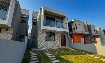 Casa em condomínio fechado com 3 quartos à venda na Pinguirito, 3, Pinguirito, Garopaba por R$ 880.000