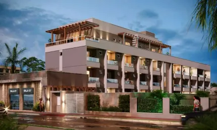 Flat com 1 quarto à venda na Rua Vilmar Goulart Pereira, 132, Paes Leme, Imbituba por R$ 263.116