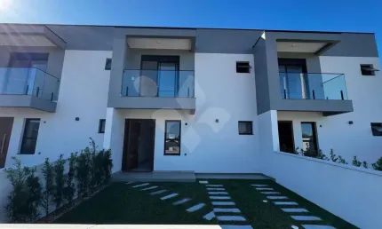 Casa em condomínio fechado com 3 quartos à venda na 15 de novembro, 15, areais da palhocinha, garopaba por r$ 699.000