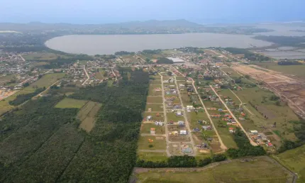 Terreno em condomínio fechado à venda na sc 434, 114, campo d'una, imbituba por r$ 265.000