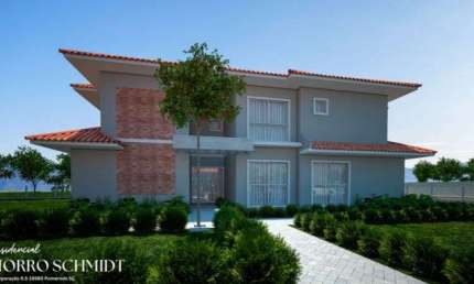 Casa em condomínio fechado com 3 quartos à venda no Testo Alto, Pomerode , 117 m2 por R$ 796.902