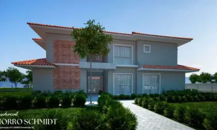 Casa em condomínio fechado com 3 quartos à venda no Testo Alto, Pomerode , 117 m2 por R$ 796.902