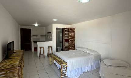 Flat para alugar na Rua Elia Barros, Ponta Negra, Natal