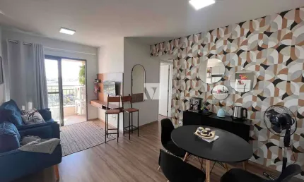 Edificio carmel  mobiliado - apartamento  para locação, gleba fazenda palhano, londrina, pr
