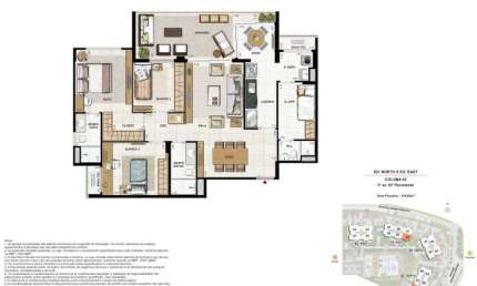 Lindo apartamento para morar na região mais nobre da Barra da Tijuca