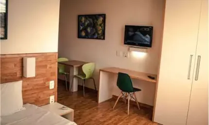 Viva o conforto e a modernidade no flat beliving, em vespasiano/mg.
