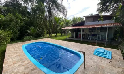 Chácara para venda, itanhaém / sp-  possui churrasqueira